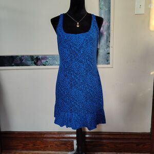 Y2K 2000s Zebra Leopard Print Indie Sleaze Mini Dress M/L/T145